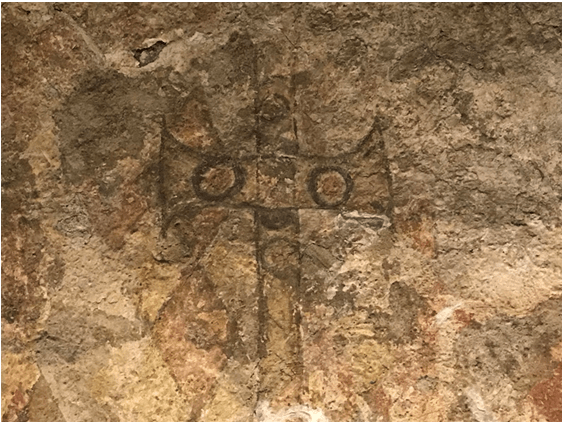 cruz rupestre P. Laurence en Suiza